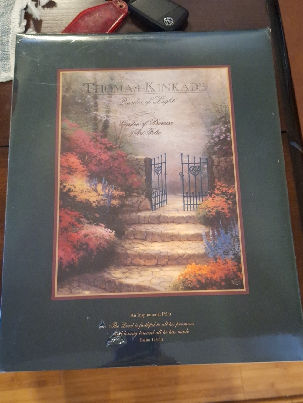 Thomas Kinkade Garden Of Promise Print with Certificate